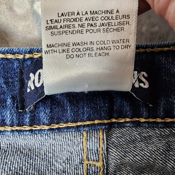 Vintage Roots Straight Leg Jeans Mid Rise Medium Wash Size 29 - Picture 13 of 13